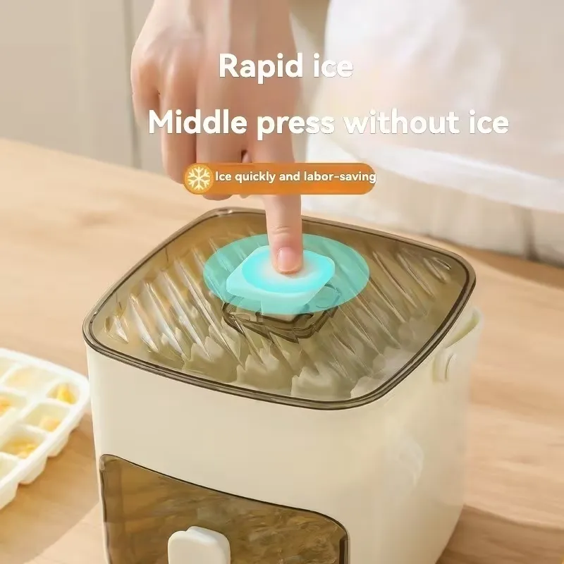 Orange ice box